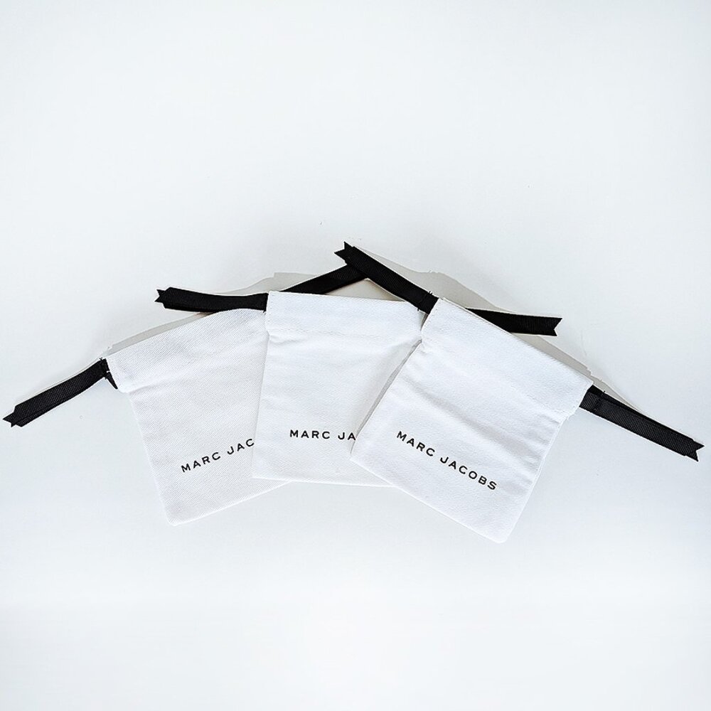 SET OF 3: NEW Marc Jacobs Jewelry Pouch 4" (H) x 3.74" (W)